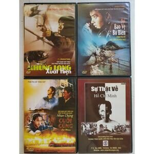 Vietnamese - Asian Travel/Culture/Entertainment DVD 4 PACK Lot 19 Good...